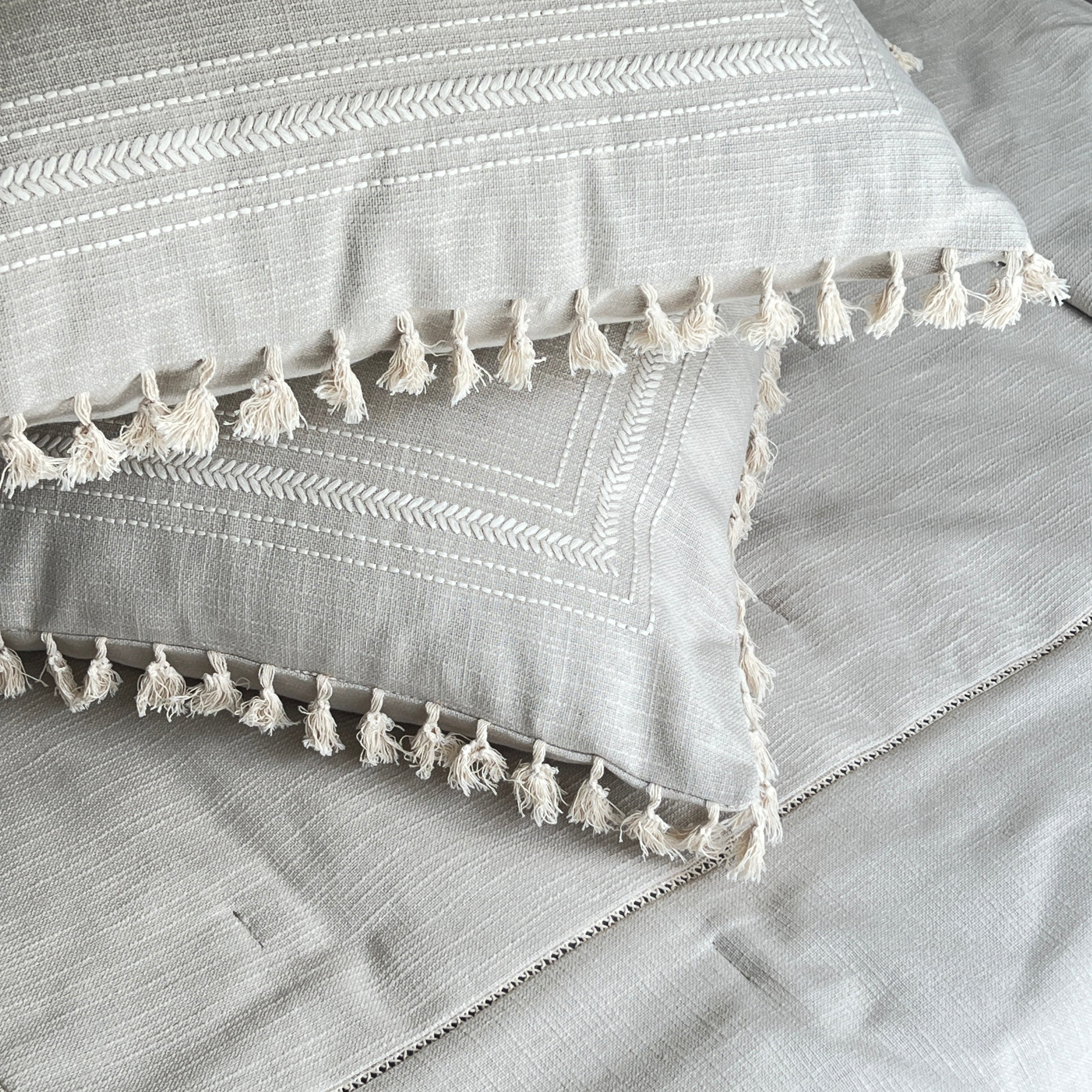 Heritage Beige Bedding Set (9 PC Set)