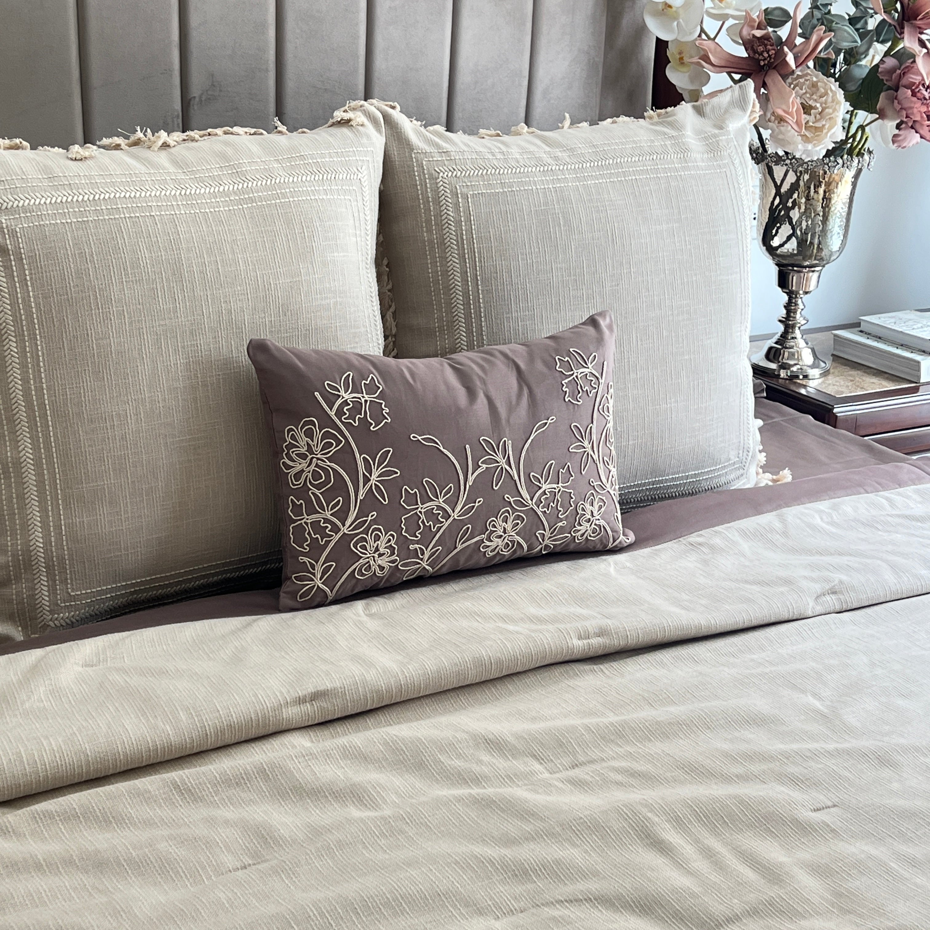 Heritage Beige Bedding Set (9 PC Set)