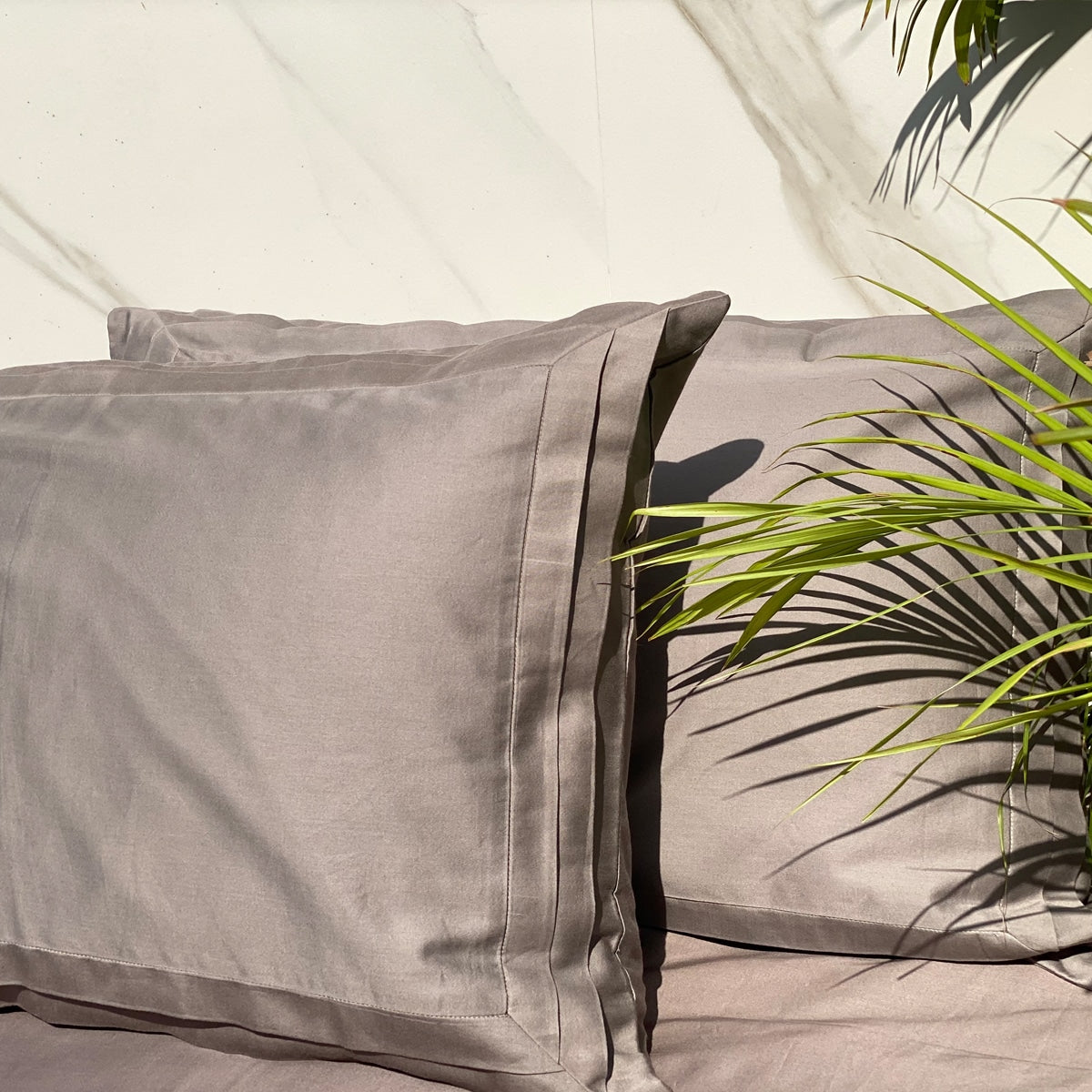 TRI PLEAT-OLIVE GREY 1