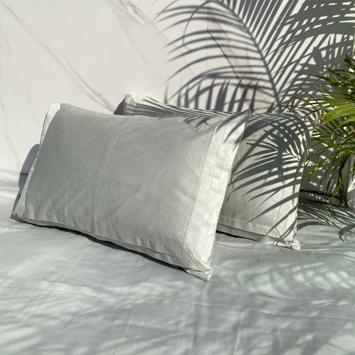 TRI PLEAT- SAGE GREEN