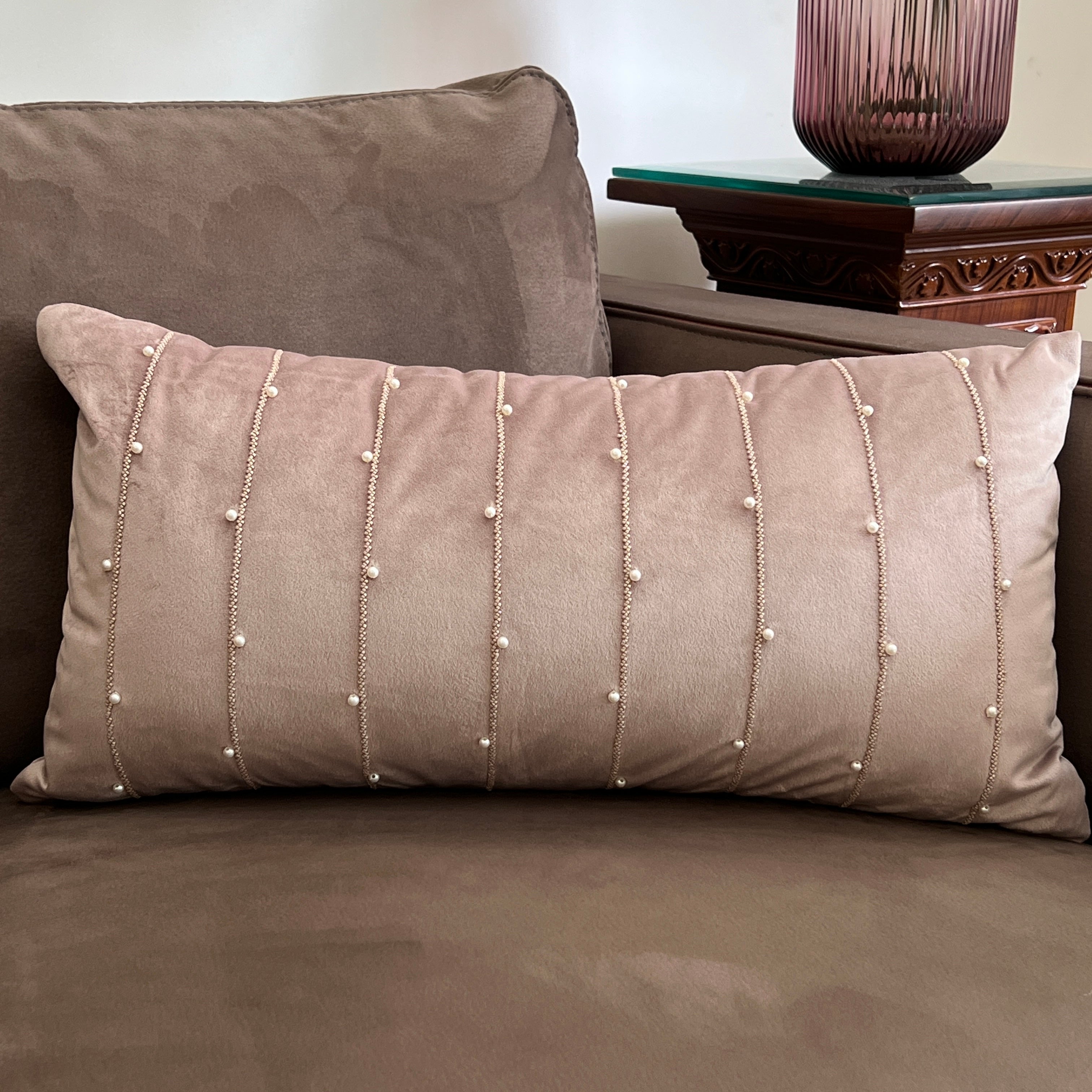 Bonito Onion Pink Velvet Trousseau Set (10 PC Set)