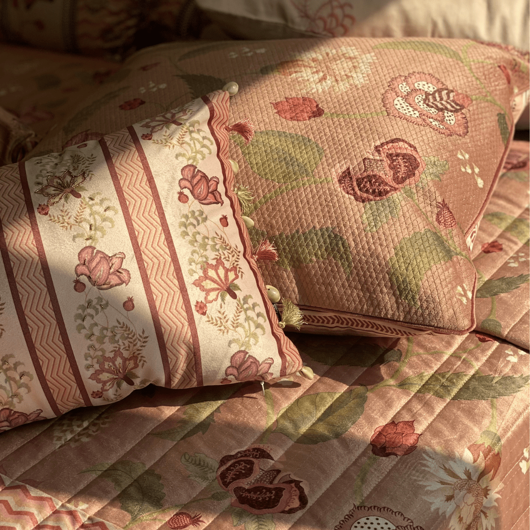Gulzar Blush Trousseau Set (15 PC Set)
