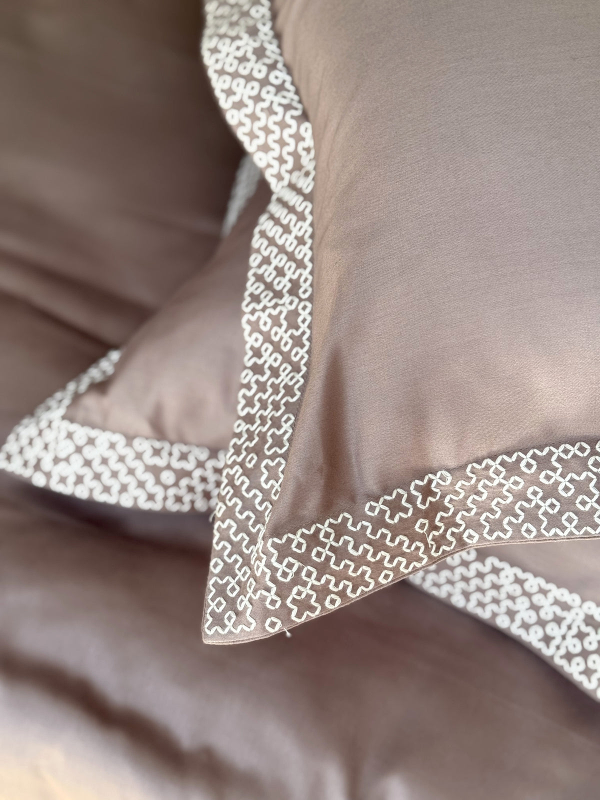 Eden Taupe Bedsheet Set