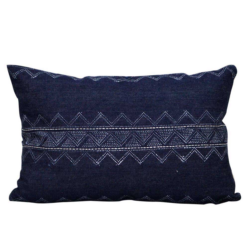 Denim Decorative Cushion Case for Car, Sofa, Living Room, Bedroom Denim Cushion Cover 12" X 18"…