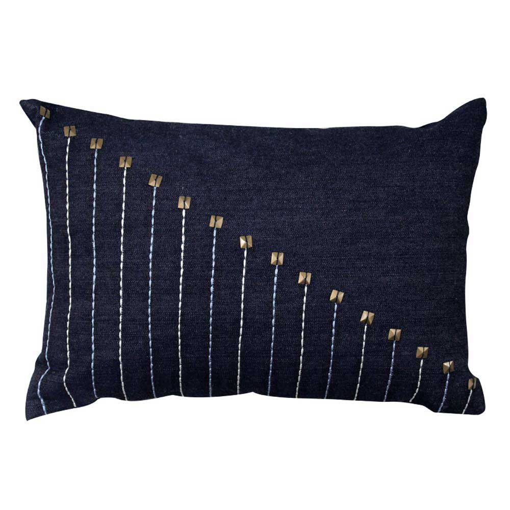 Virginia Denim Cushion Cover 12X18(Inch)