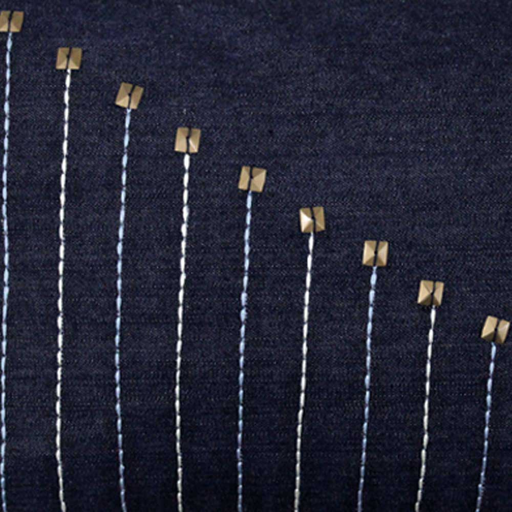 Virginia Denim Cushion Cover 12X18(Inch)