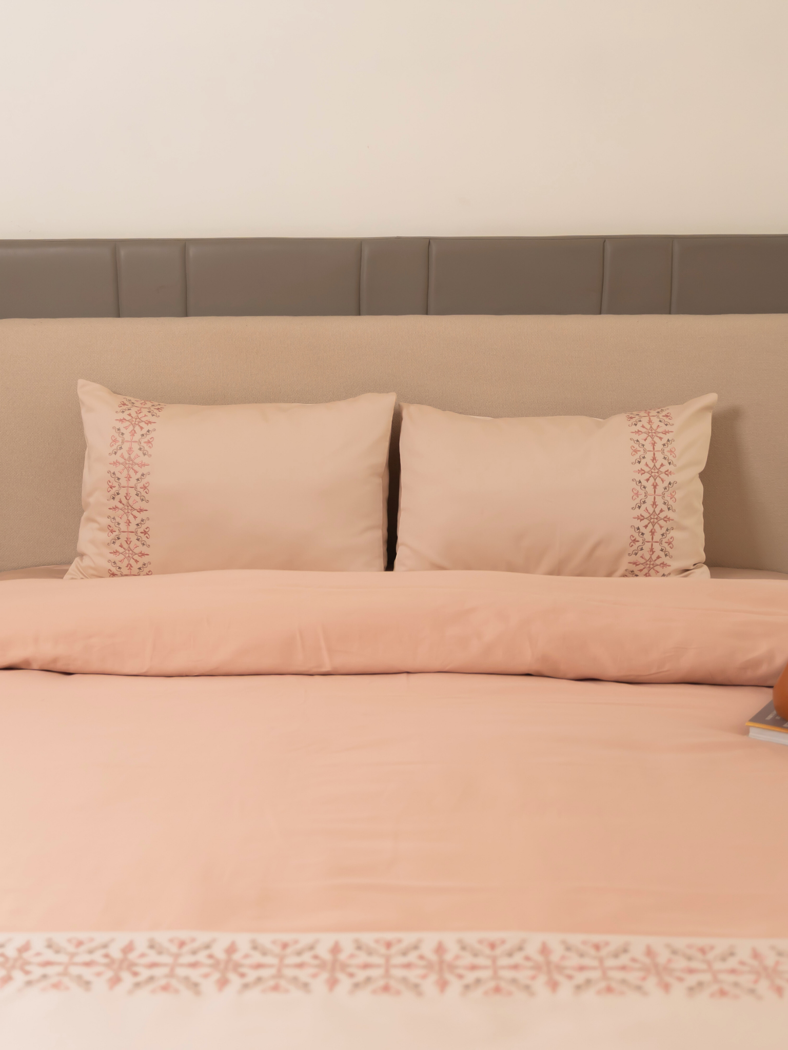 Luna Buff Rose Dreams Duvet Cover