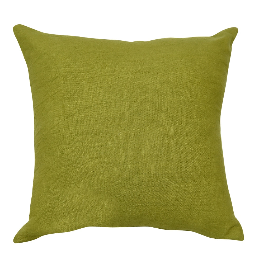 Hand Woven Cushion Covers Green Color (16" X 16")…