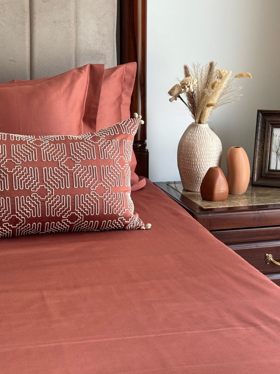Madrid Terracotta Treasure Bedsheet Set