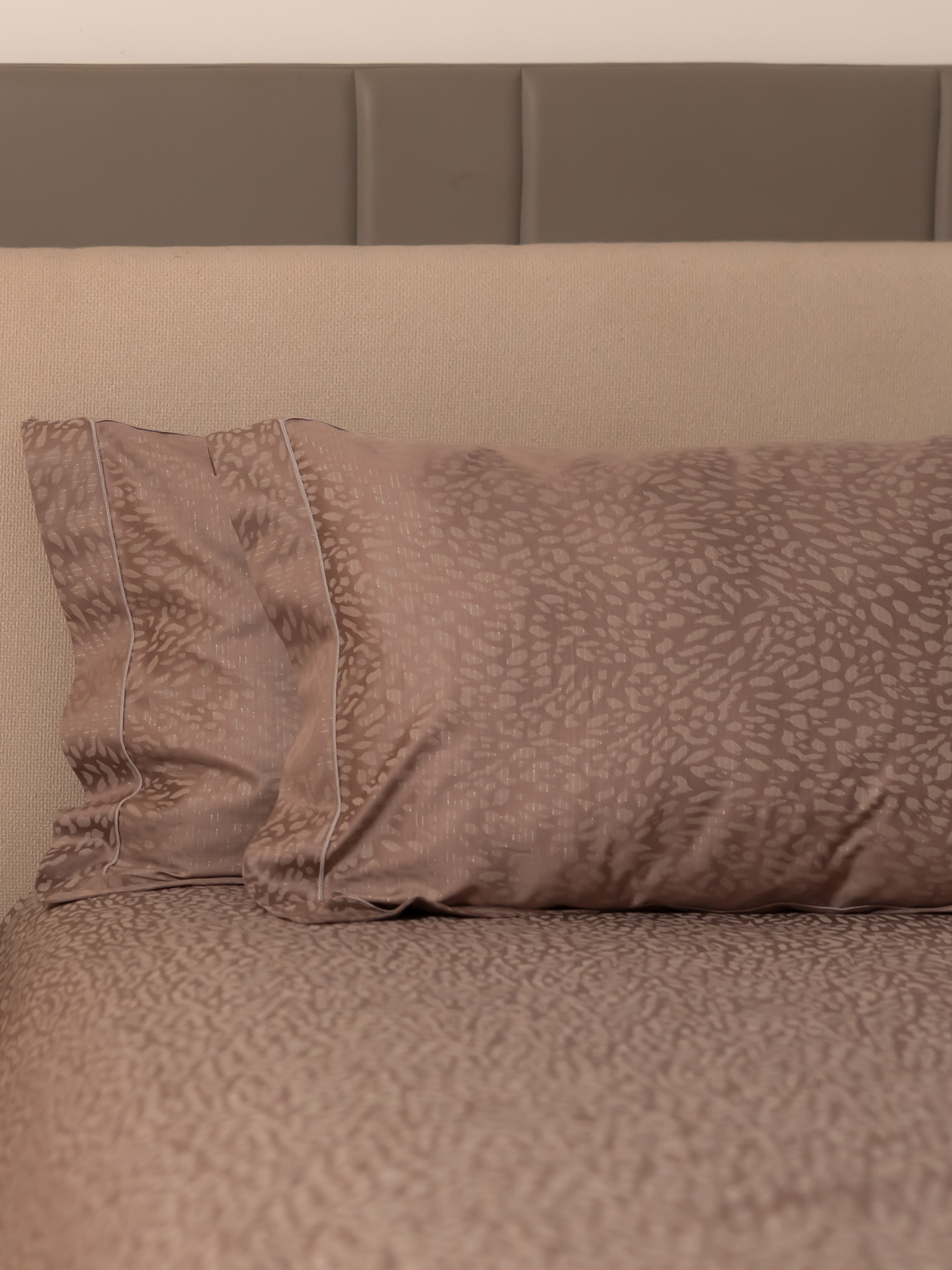 Passion Flower Premium Tencel Jacquard Bedsheet Set with Lace