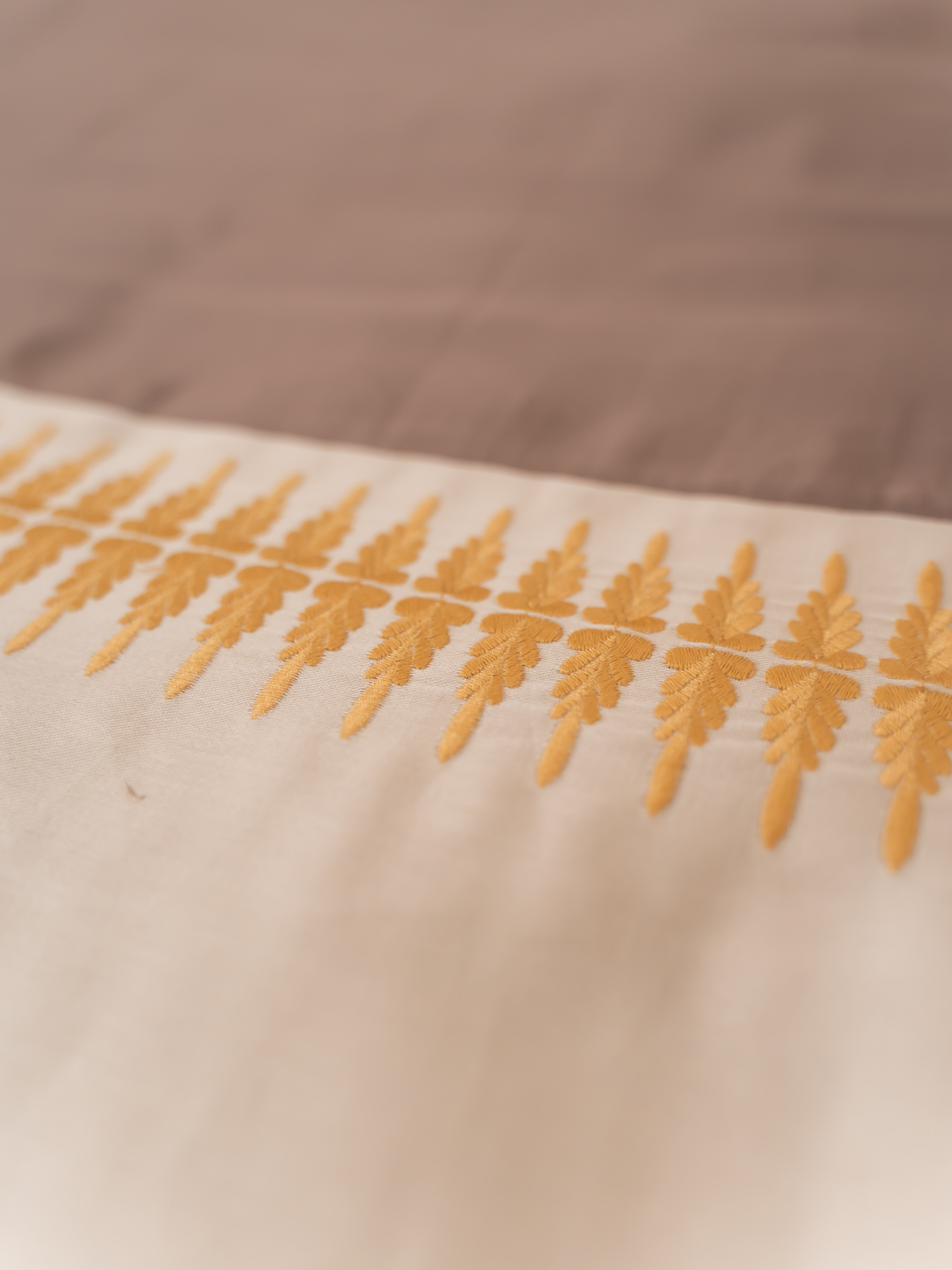 Stella Oats Beige Taupe Dreams Duvet Cover Set