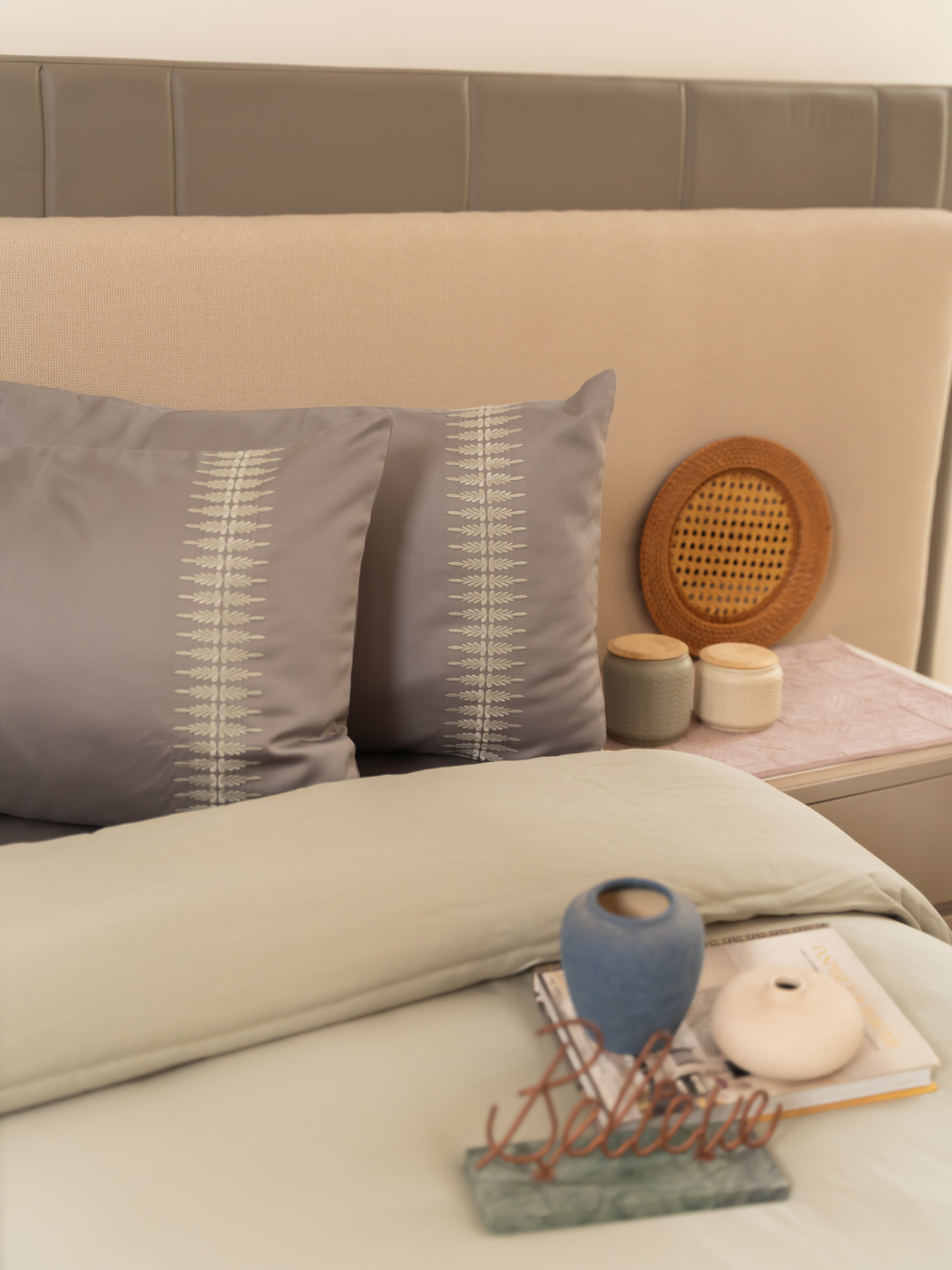 Stella Slate Sage Green Dreams Duvet Cover Set