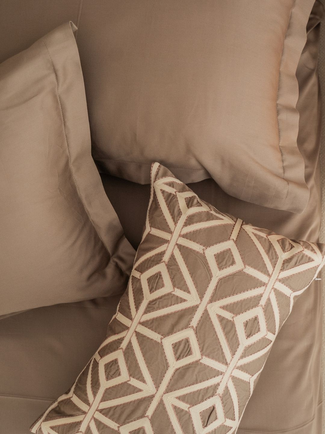 Azure Mocha Treasure Bedsheet Set