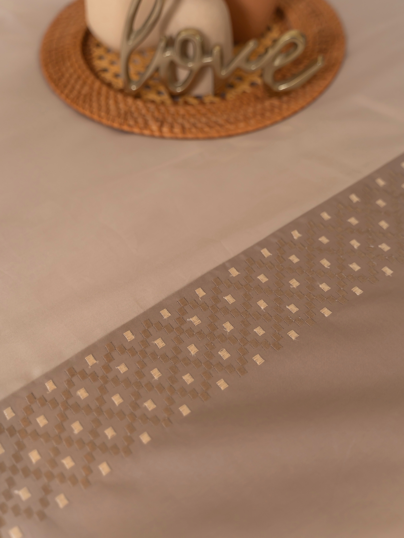 Tessa Mocha Beige Dreams Duvet Cover