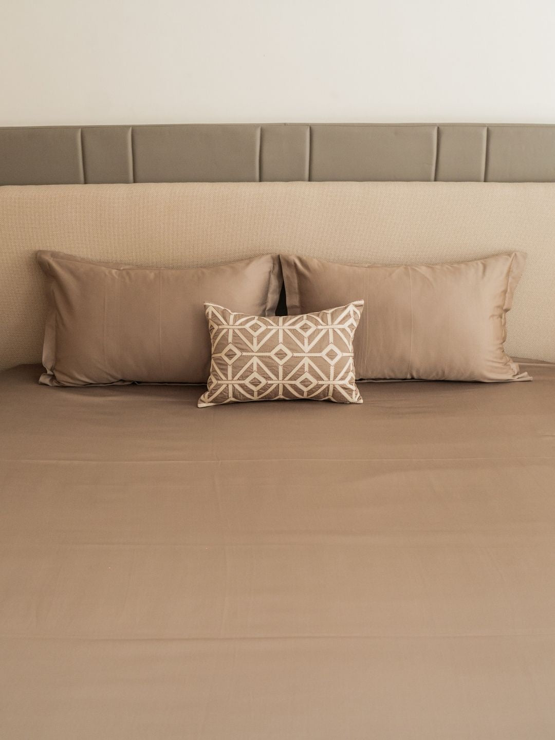 Azure Mocha Treasure Bedsheet Set
