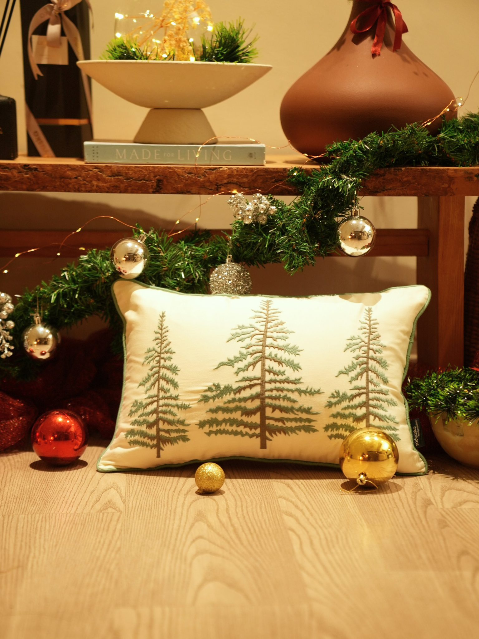 Bonito Emerald Green Velvet Sage Tencel Christmas Bedding Set