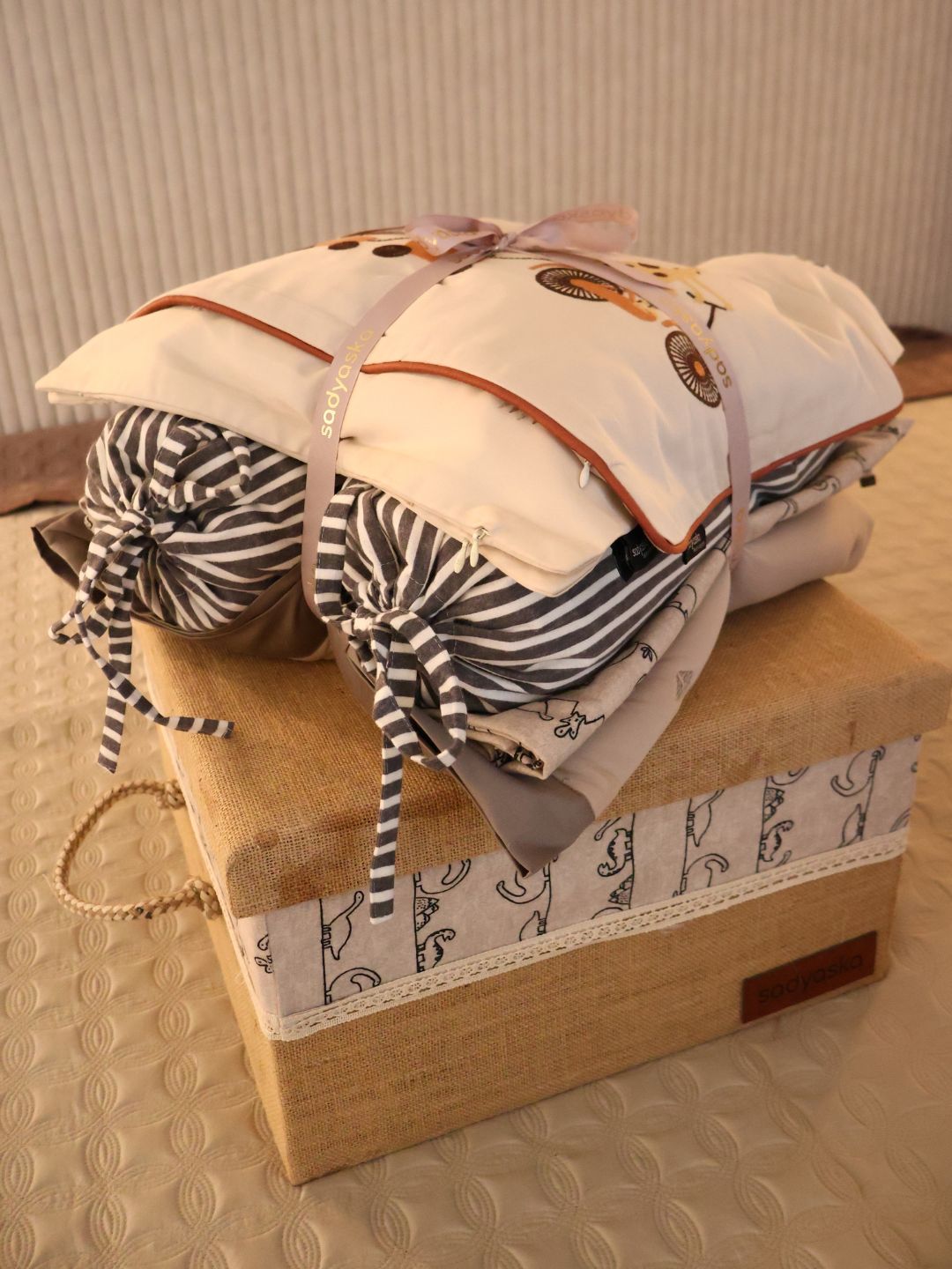 Wild Wonders Baby Bedding Set (9 PC Set)