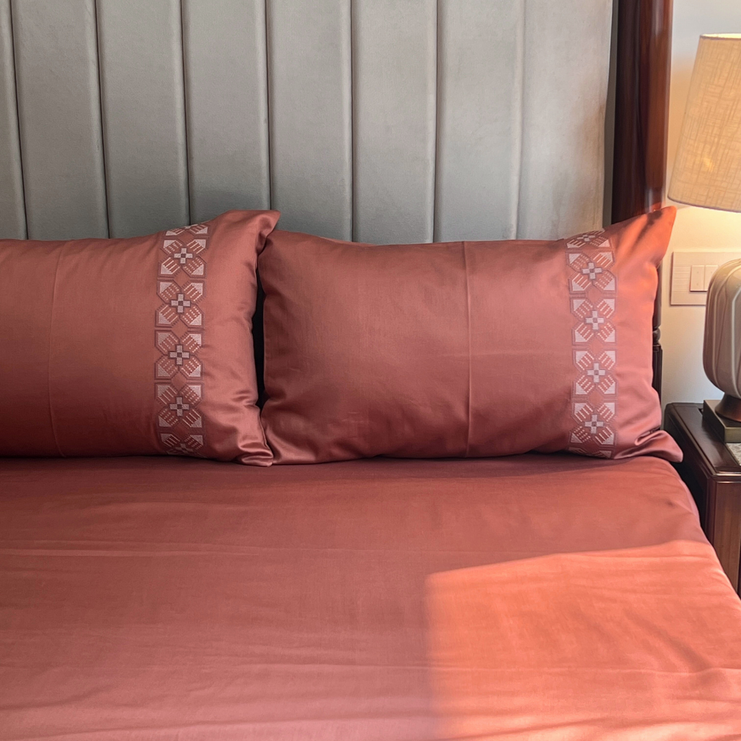 Allure Terracotta Dreams Bedsheet