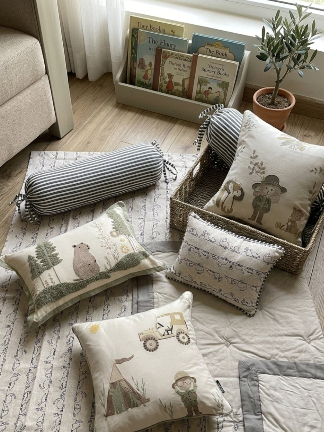 Safari Edition Baby Bedding Set (9 PC Set)