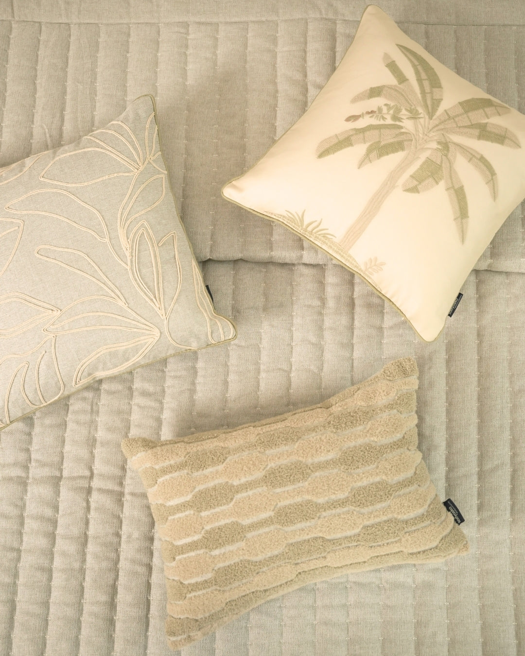 Lumina Grey Bedding Set (11 PC Set)