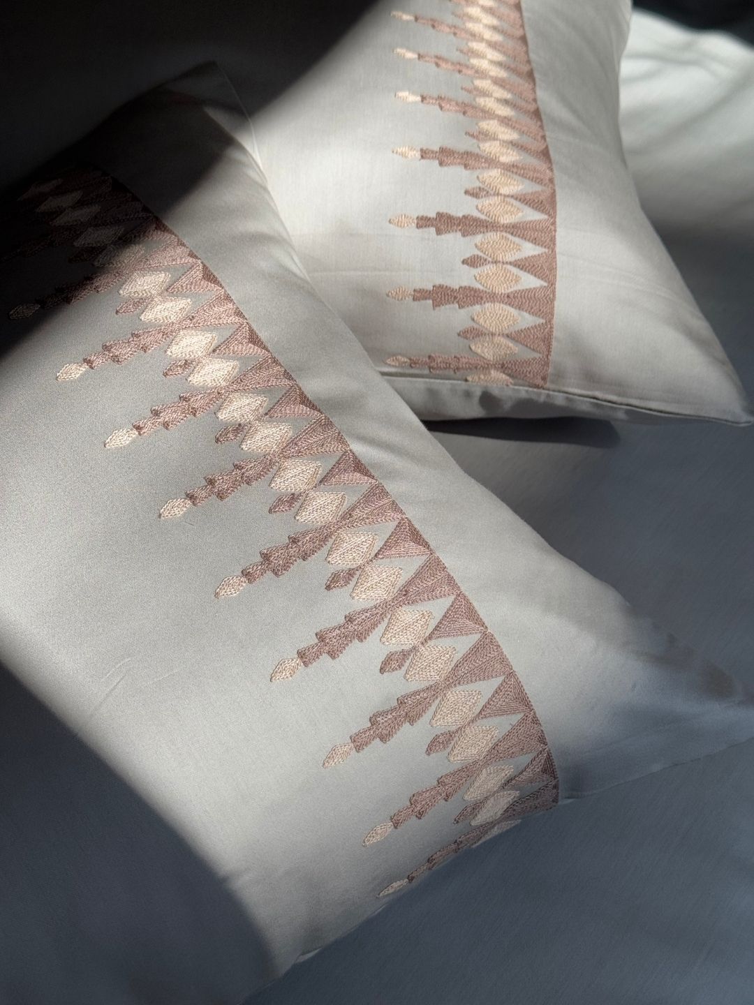 1000TC Cotton Rich Ivy Beige Syona Bedsheet Set