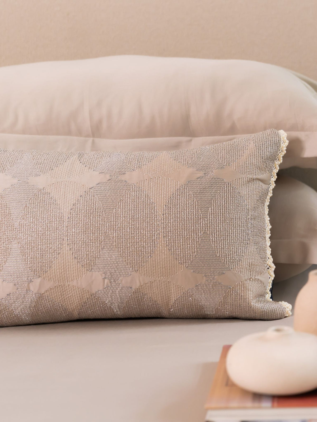 Belle Beige Treasure Bedsheet Set