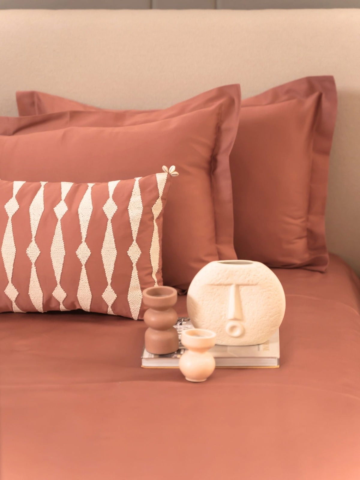 Nomad Terracotta Treasure Bedsheet Set