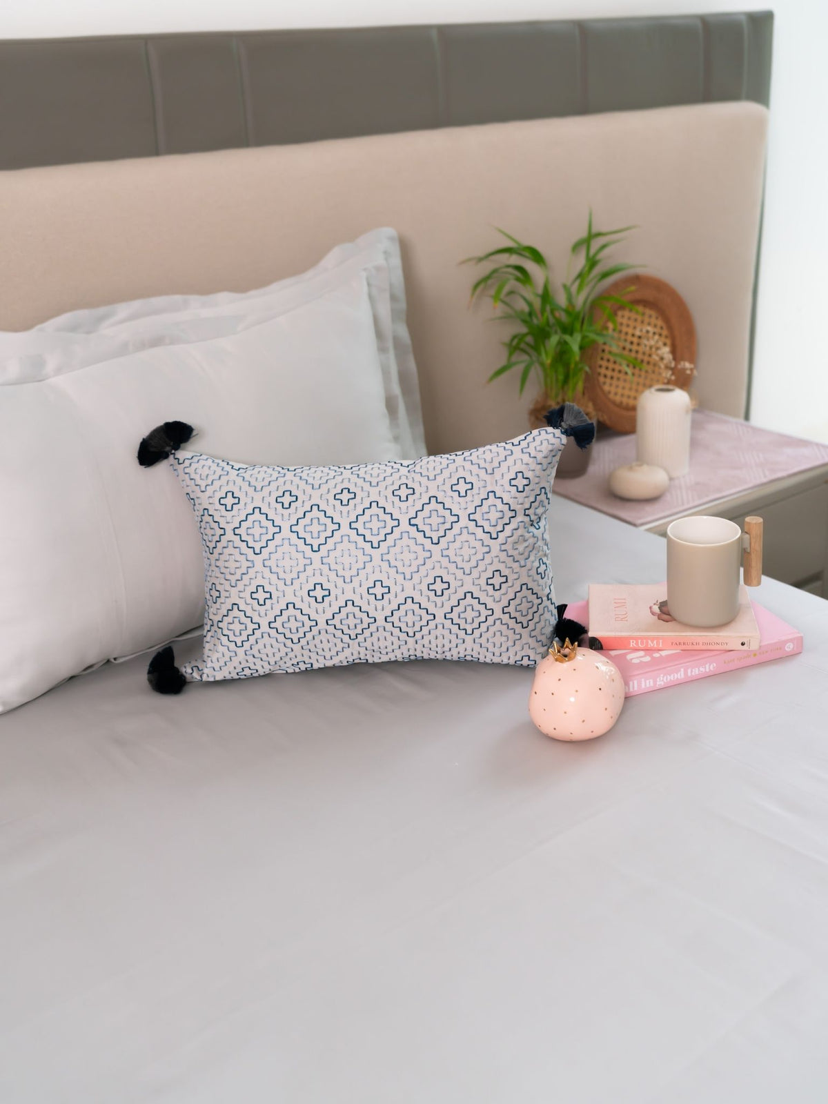 Vesper Pearl Grey Treasure Bedsheet Set