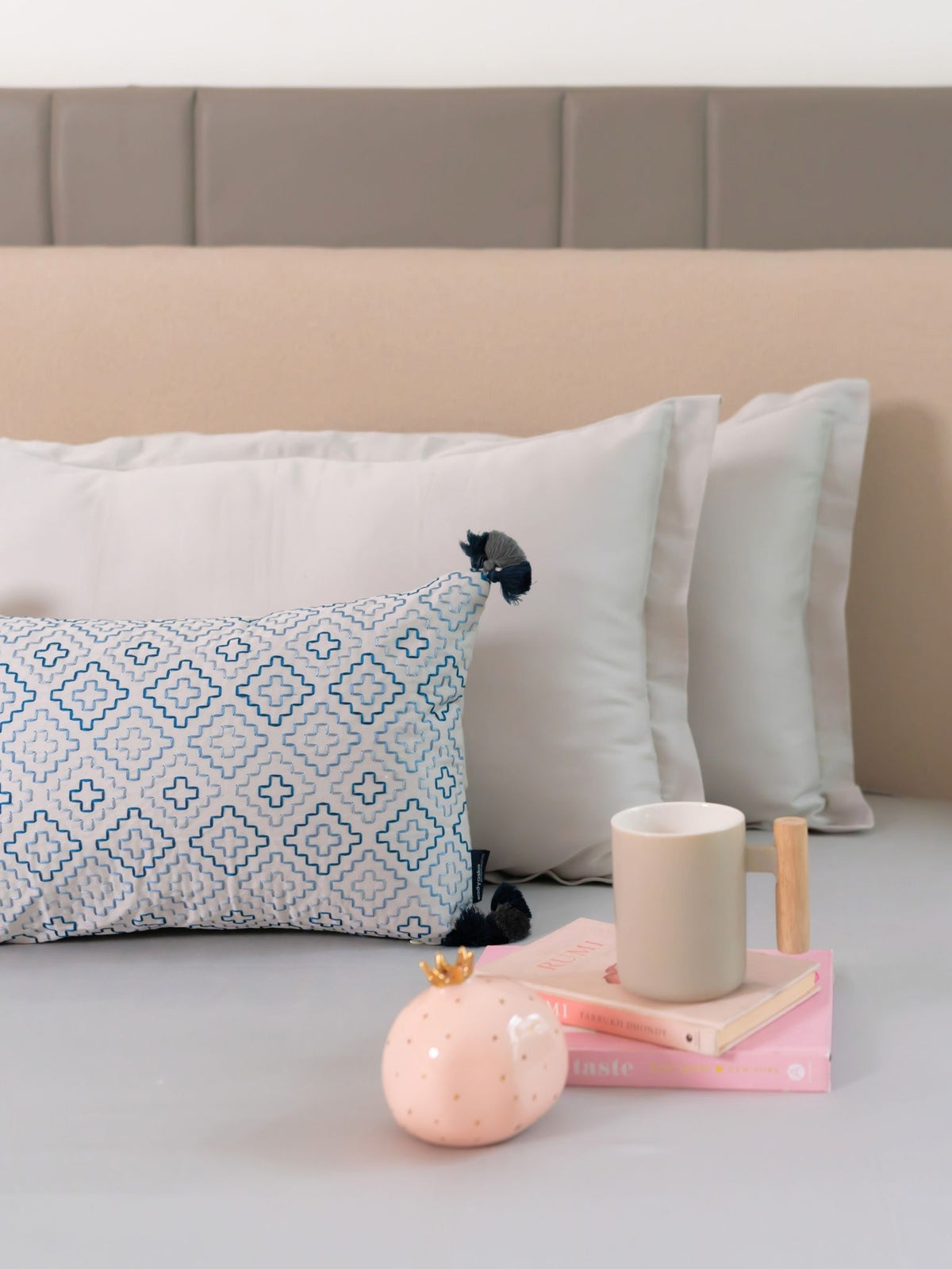 Vesper Pearl Grey Treasure Bedsheet Set