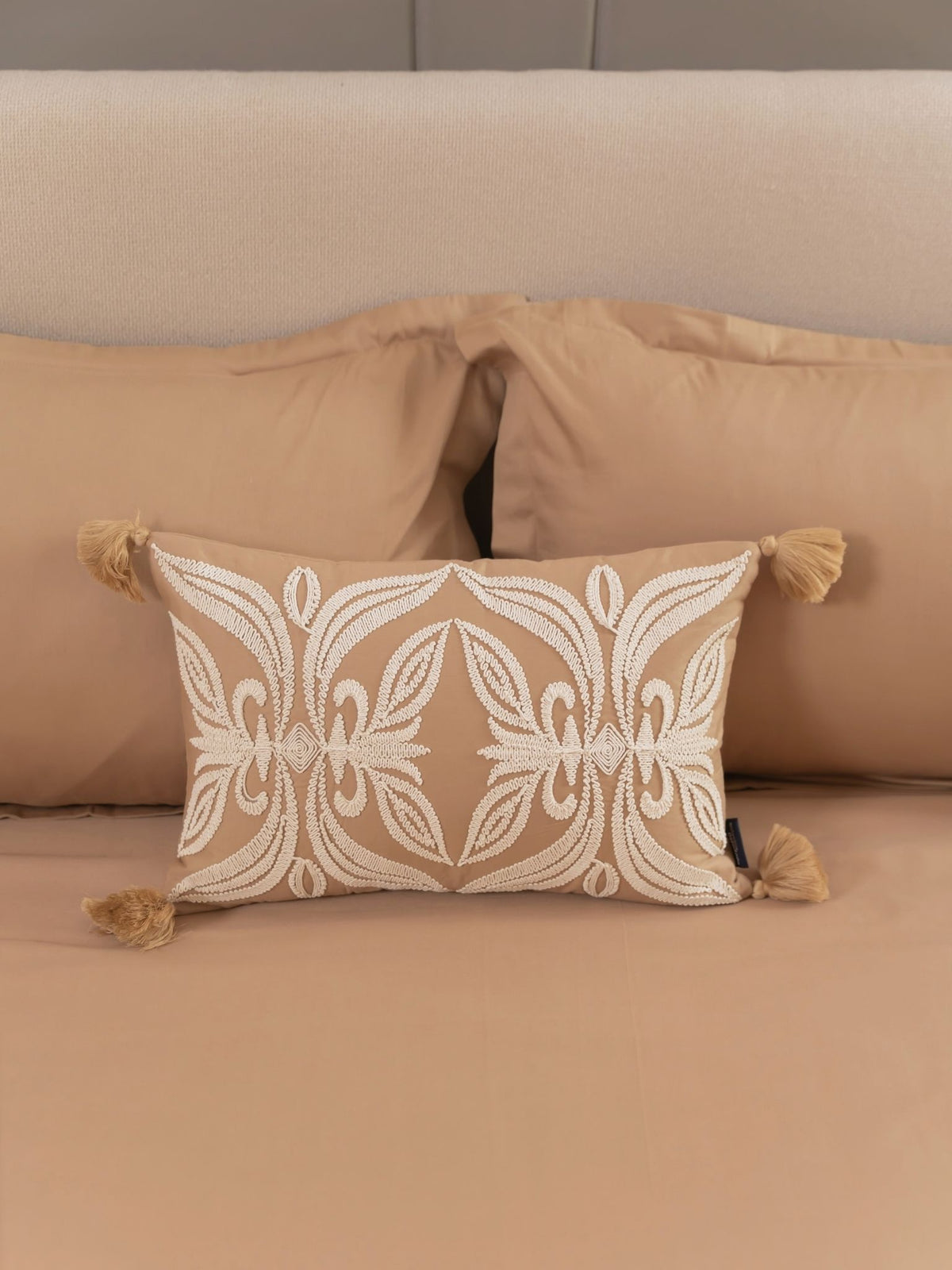 Whisper Hazel Beige Treasure Bedsheet Set