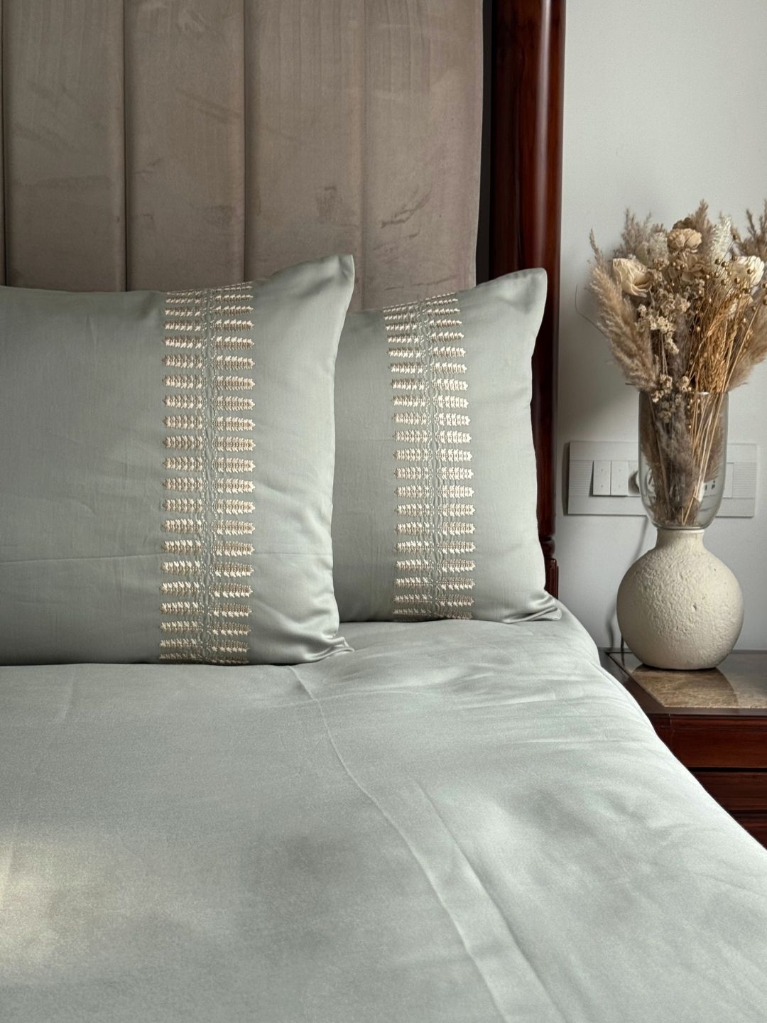 Elise Sage Green Dreams Bedsheet Set