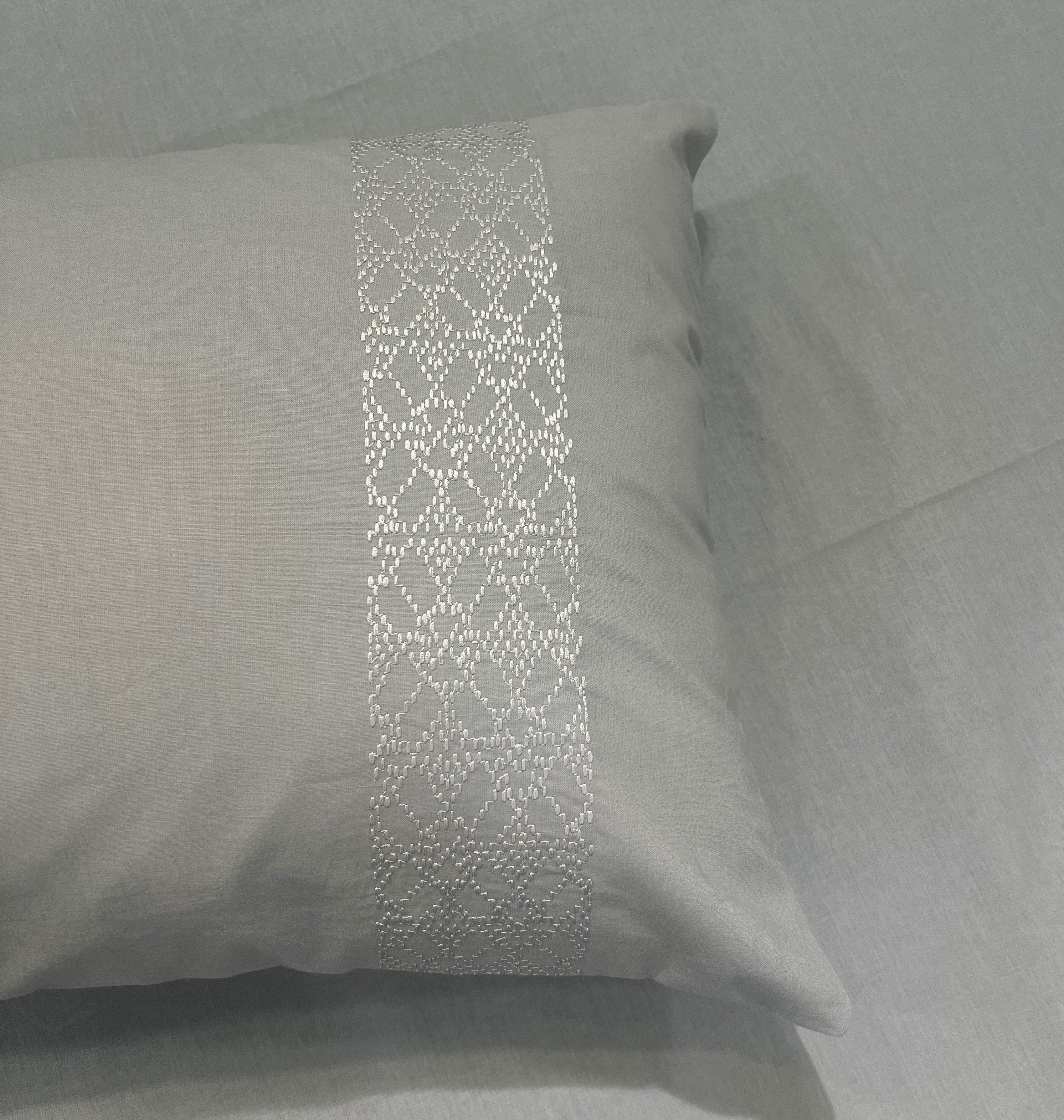 Gemstone Grey Cotton Bedsheet set