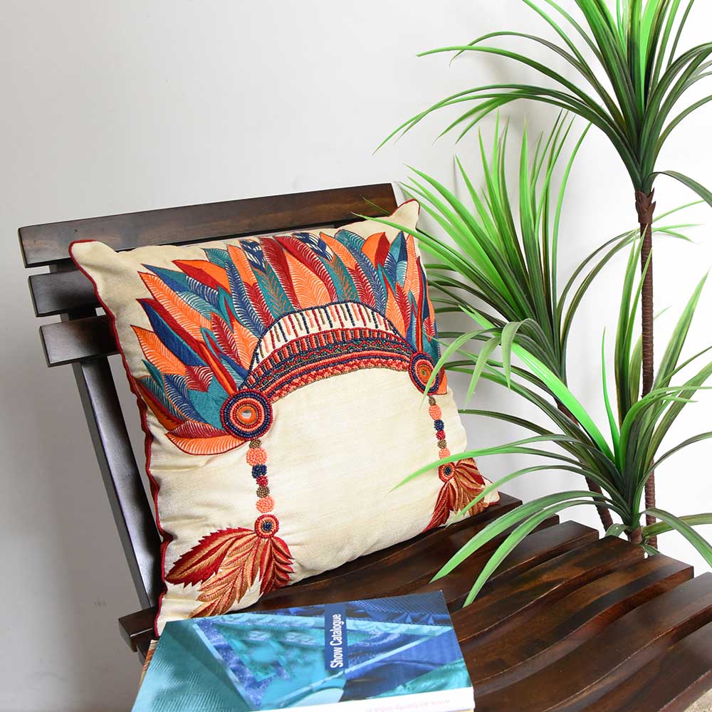 Salvador Silk Dupion Cushion Cover 16X16(Inch)