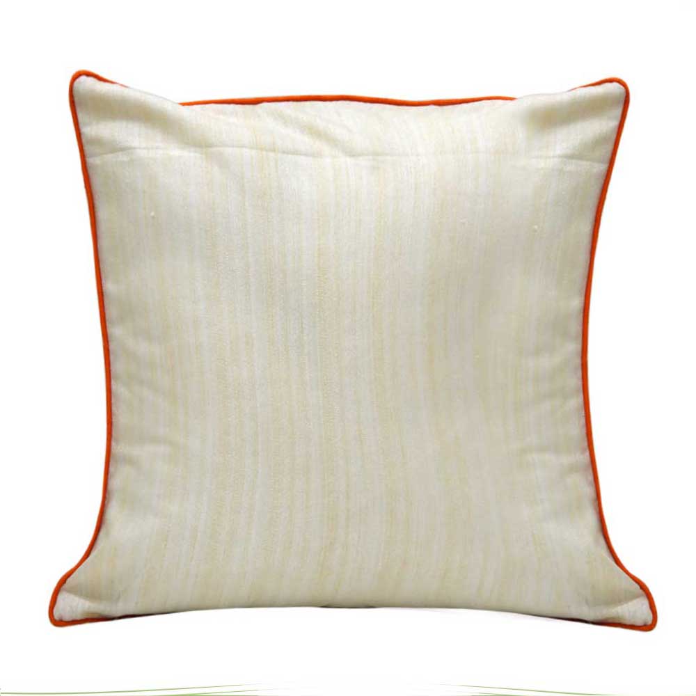 Silk Dupion Embroidered Cushion Cover 16x16 Multi Color Cushion Case…