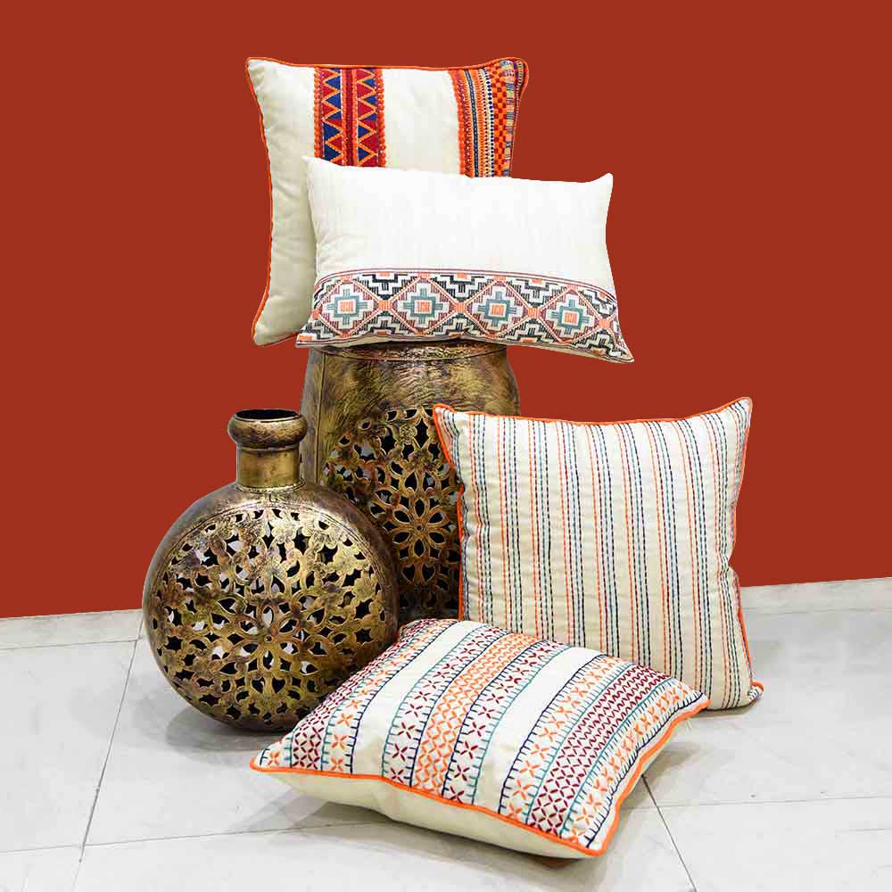 Beltic Silk Dupion Cushion Cover 12"X18" Sofa Drawing Room Cushion Cover…