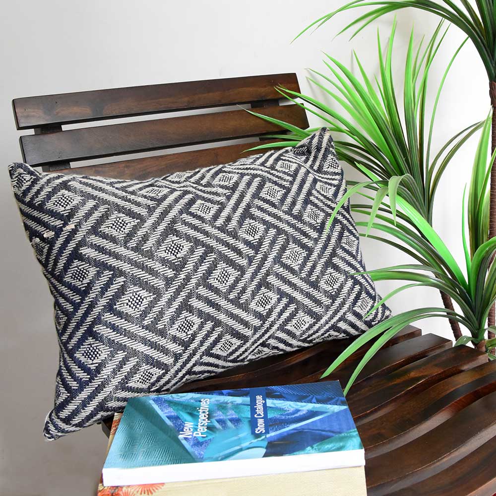 Chattai Weaves Hand Woven Cushion Cover Home Bedroom, Dining Room, Sofa, Car, Chair Casement Cushion Pillow Cases 13x20…
