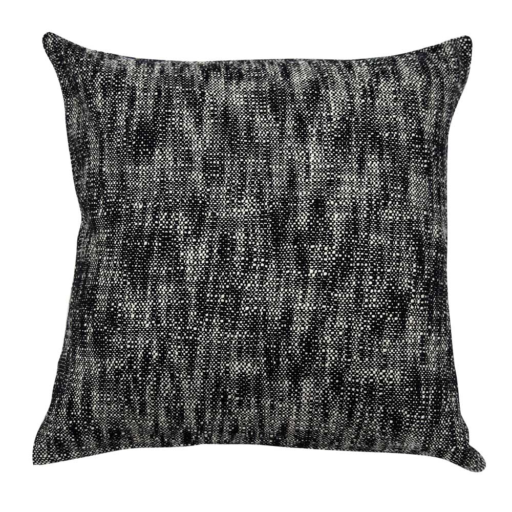 Hand Woven Cushion Cover Charcoal Possession Pattern Sofa Garden Dupion Cushion Cover 16x16…