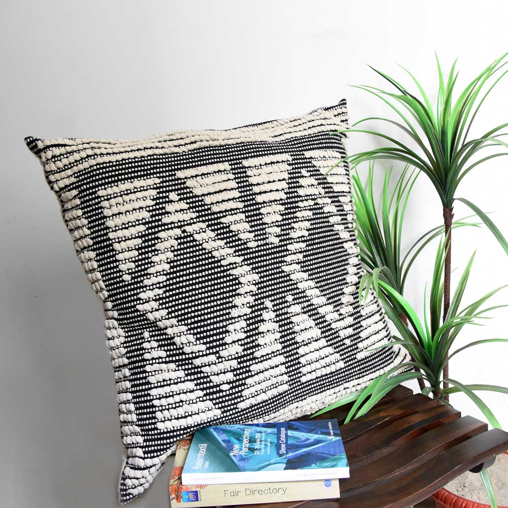 Hand Woven Cushion Cover 26x26(Inch)