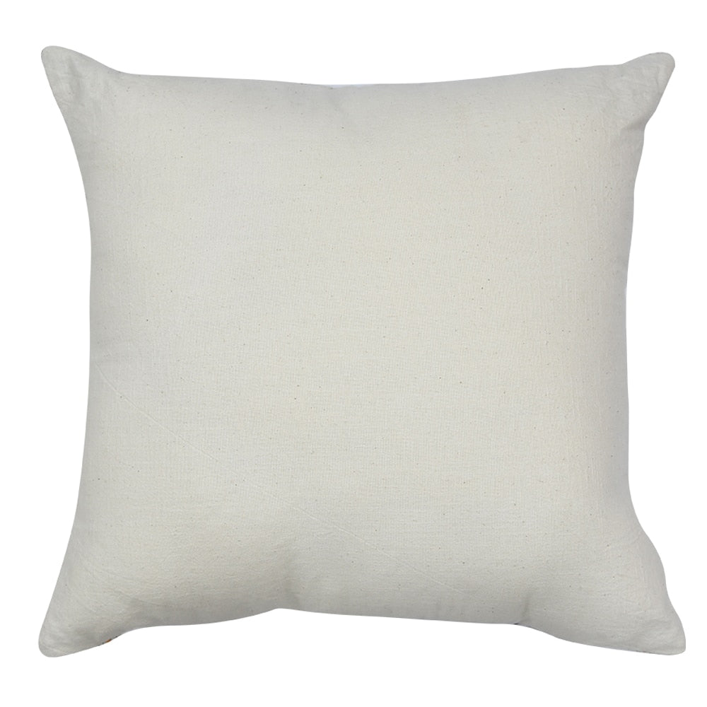 Hand Woven Groovy Boho Cushion Cover Hand Woven Decorative Pillow Sham 16"X16"…