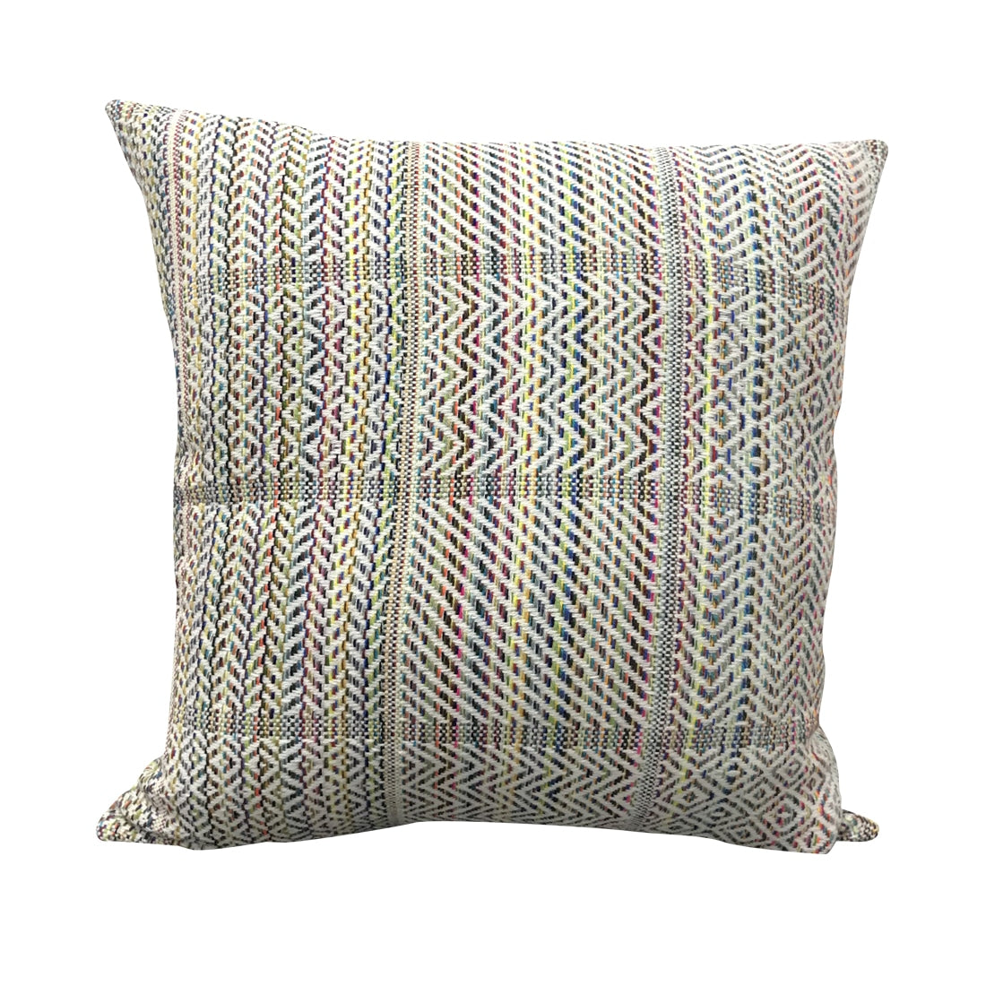 Multi Color Cushion Cover Hand Woven Bedroom Sofa Pillow Case 16x16