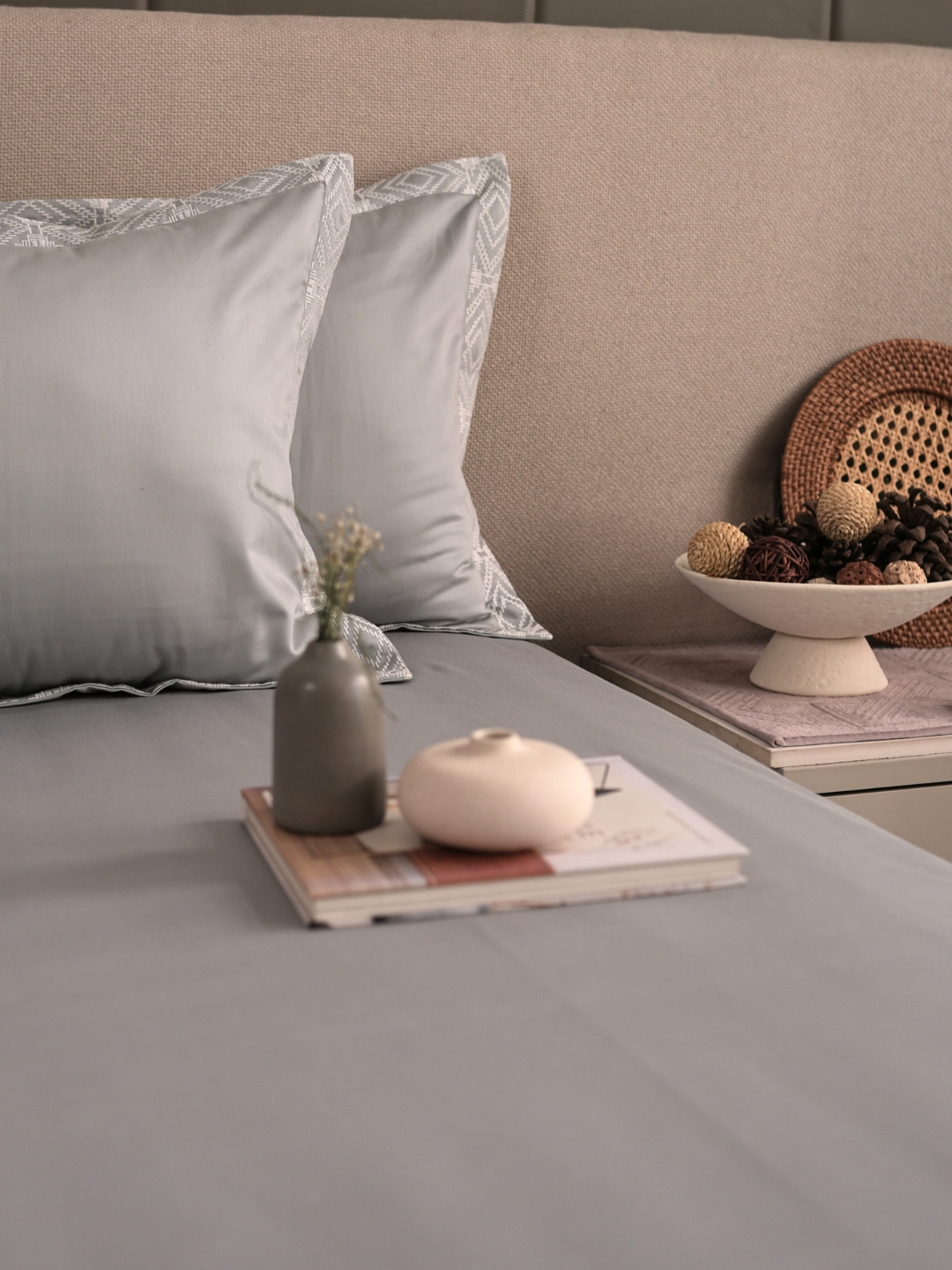 600TC Cotton Fablis Platinum Beyond Bedsheet Set