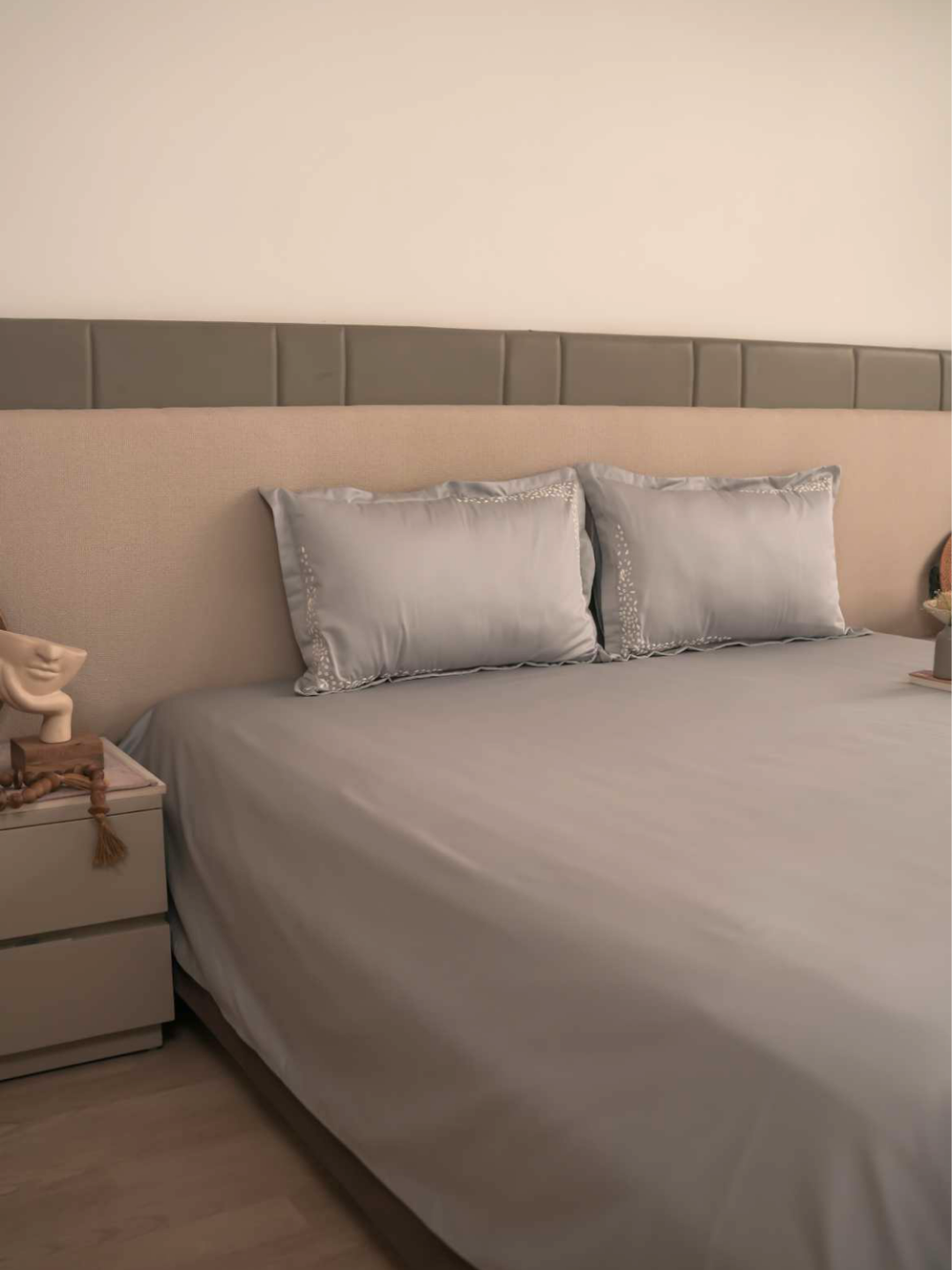 600TC Cotton Mavin Platinum Beyond Bedsheet Set