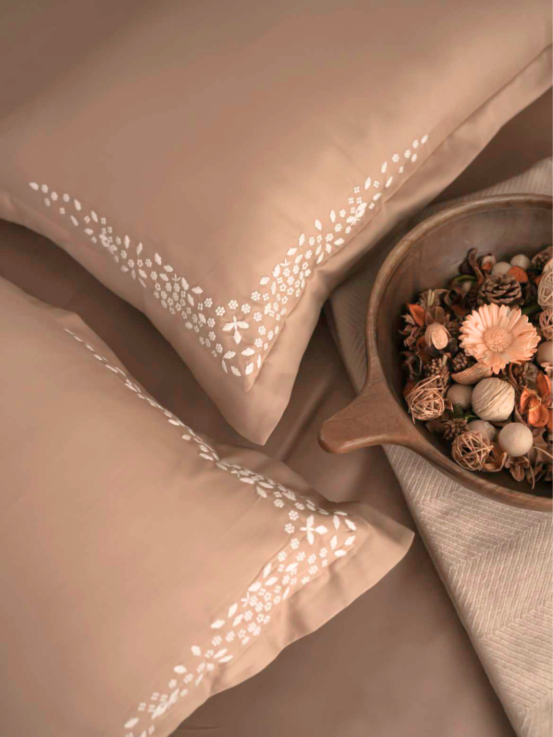 600TC Cotton Mavin Sand Beyond Bedsheet Set