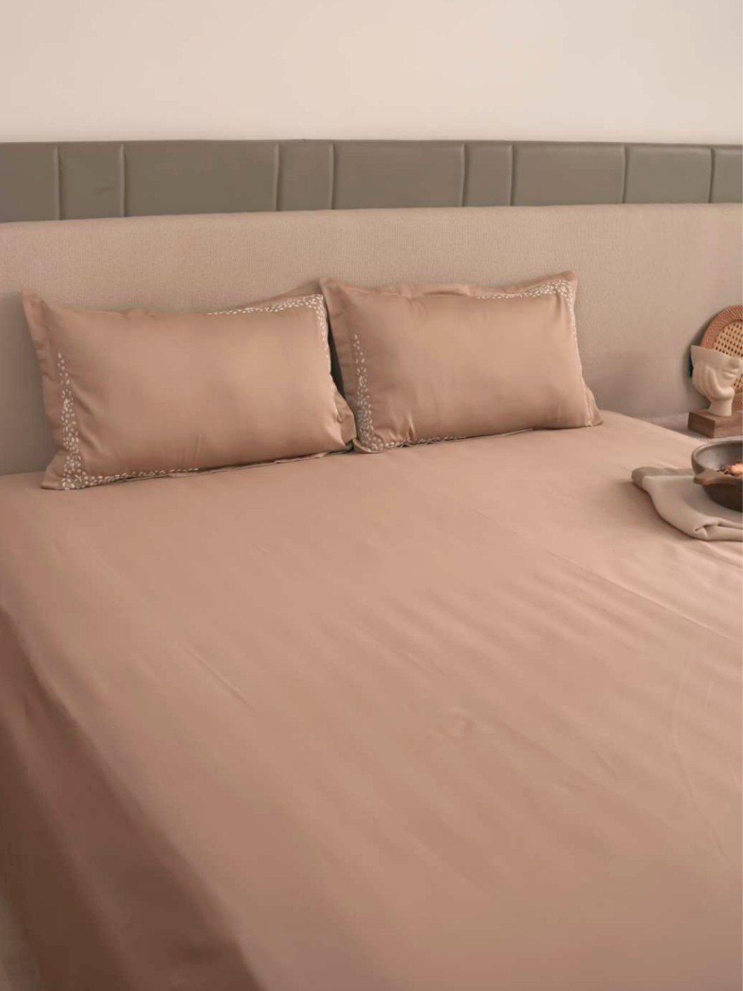 600TC Cotton Mavin Sand Beyond Bedsheet Set
