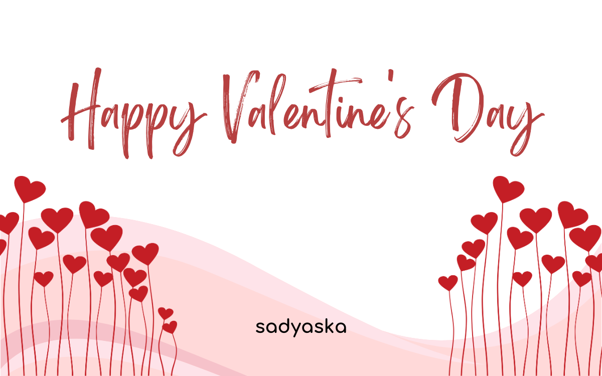 Valentine's Day Sadyaska Gift Card