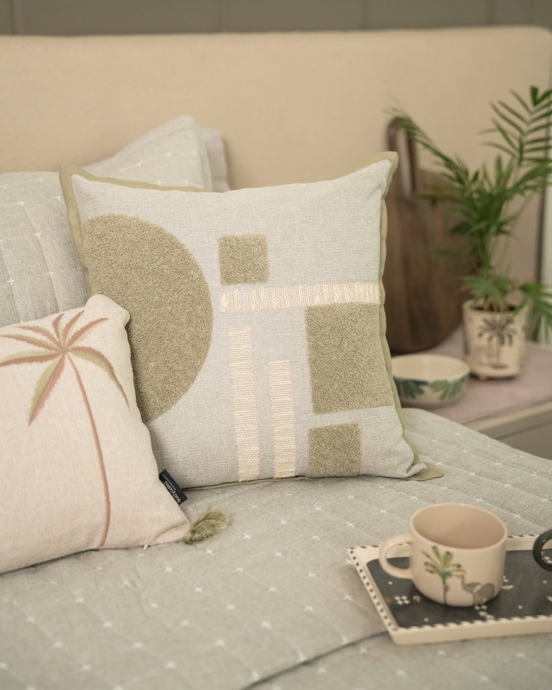Elan Grey Bedding Set (11 PC Set)