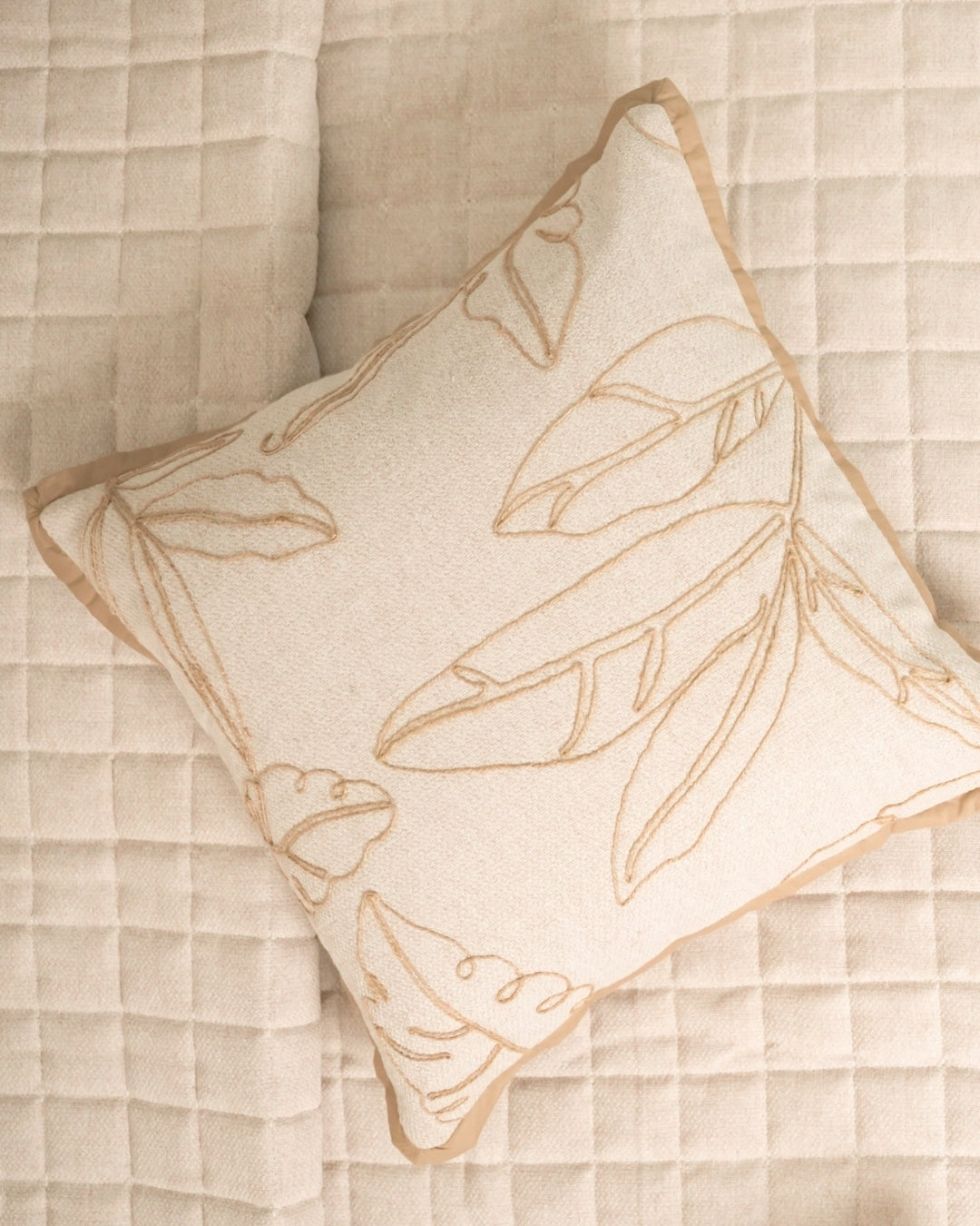 Elan Beige Bedding Set (11 PC Set)