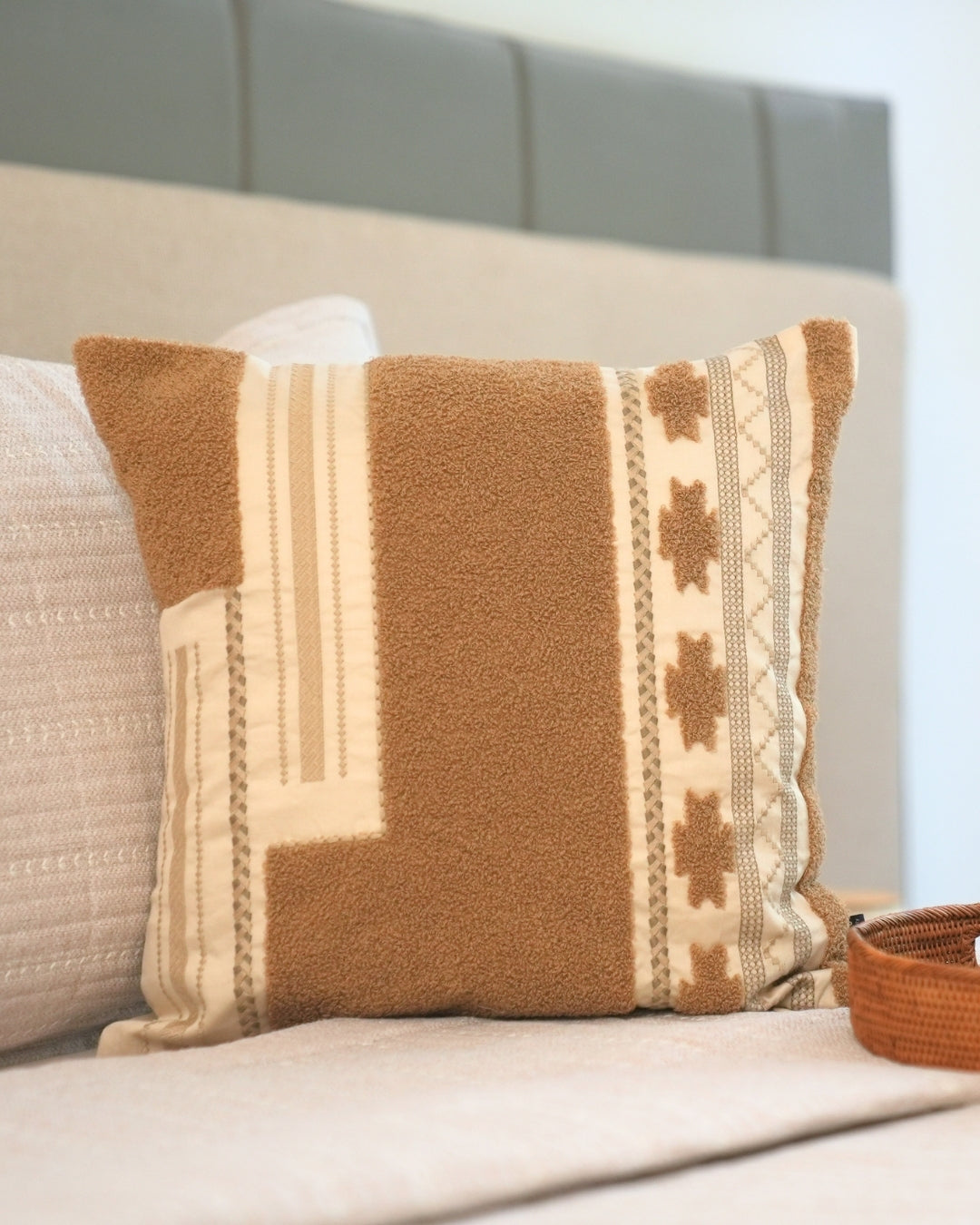 Aurelia Beige Bedding Set (11 PC Set)