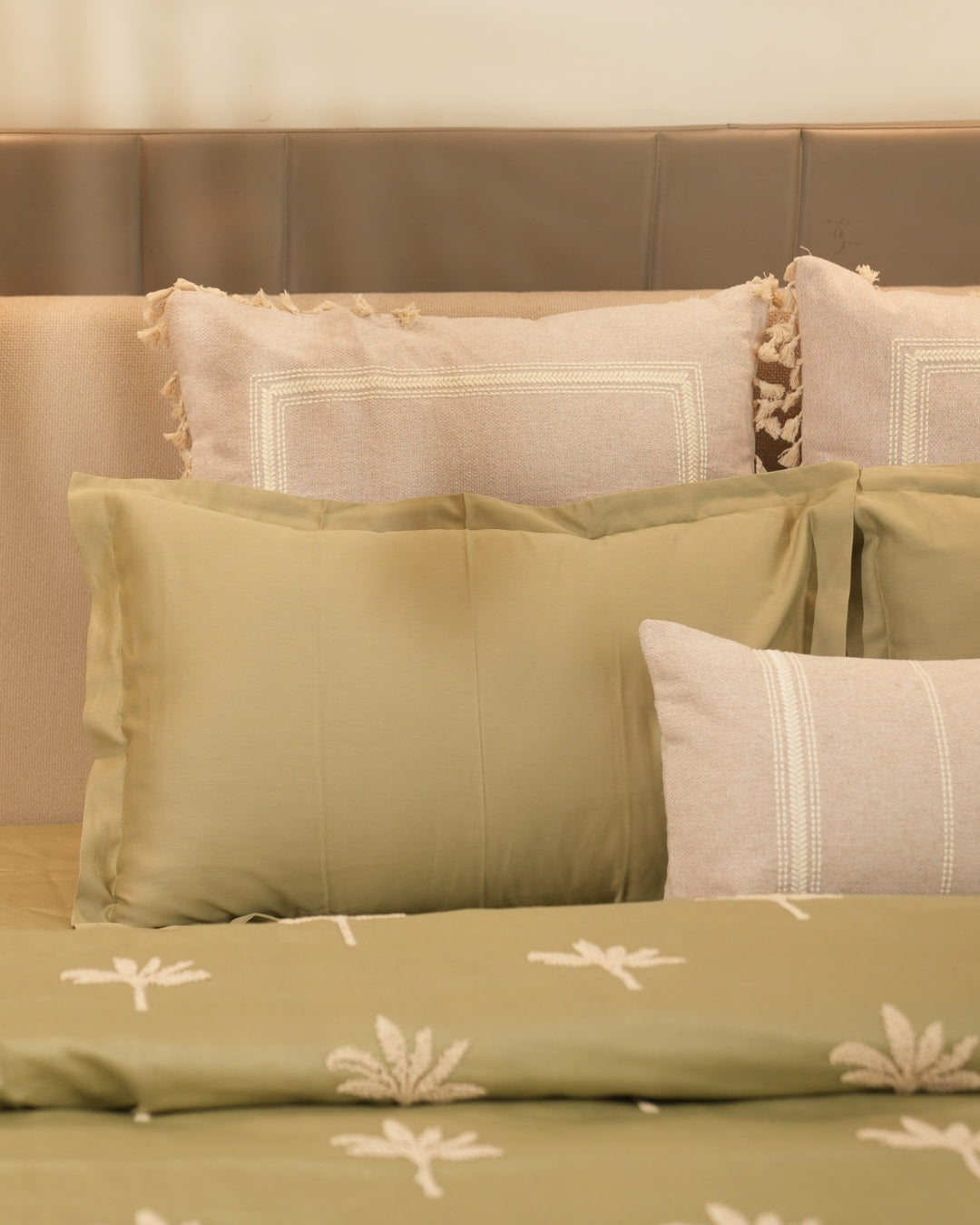 THE PALM Duvet Cover Bedding Set (9 PC Set)