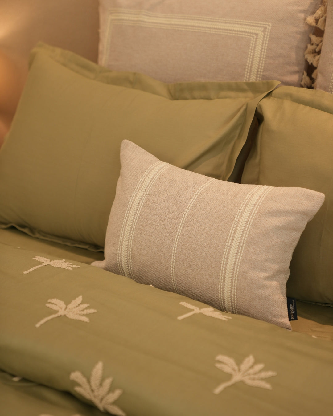 THE PALM Duvet Cover Bedding Set (9 PC Set)